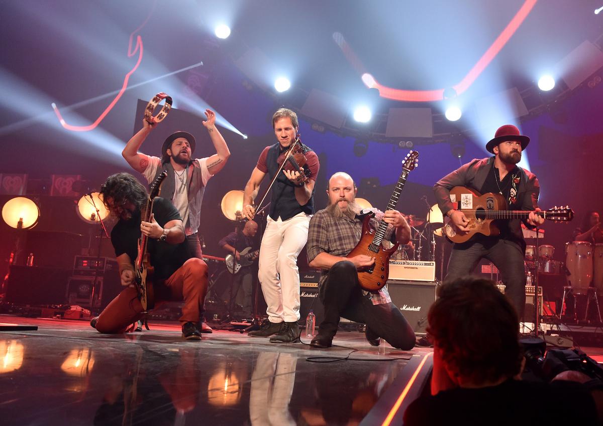 Zac Brown Band playing live